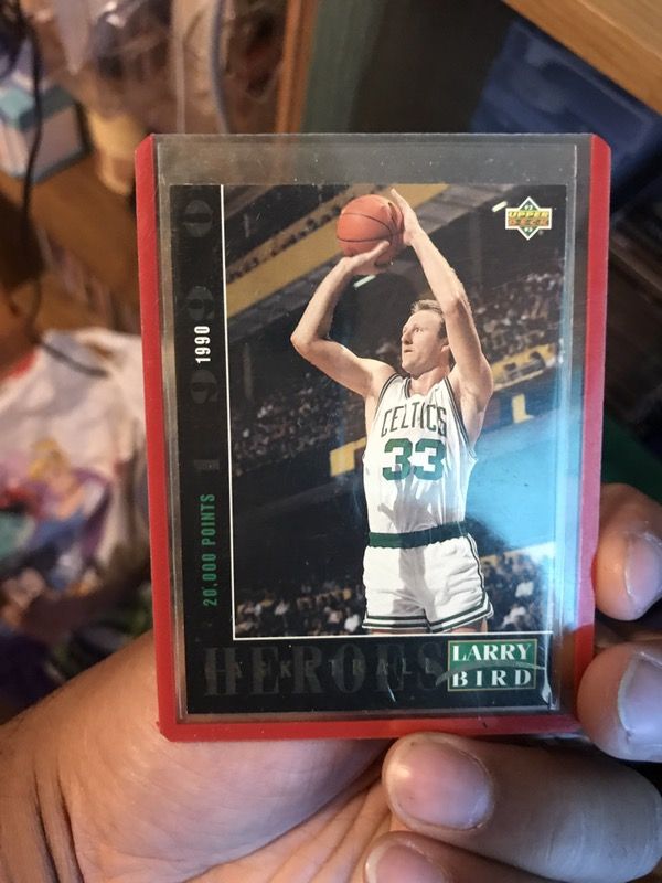 Larry bird basketball card