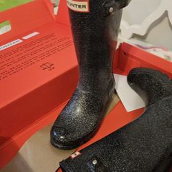 Hunter Girls Boots Size 33