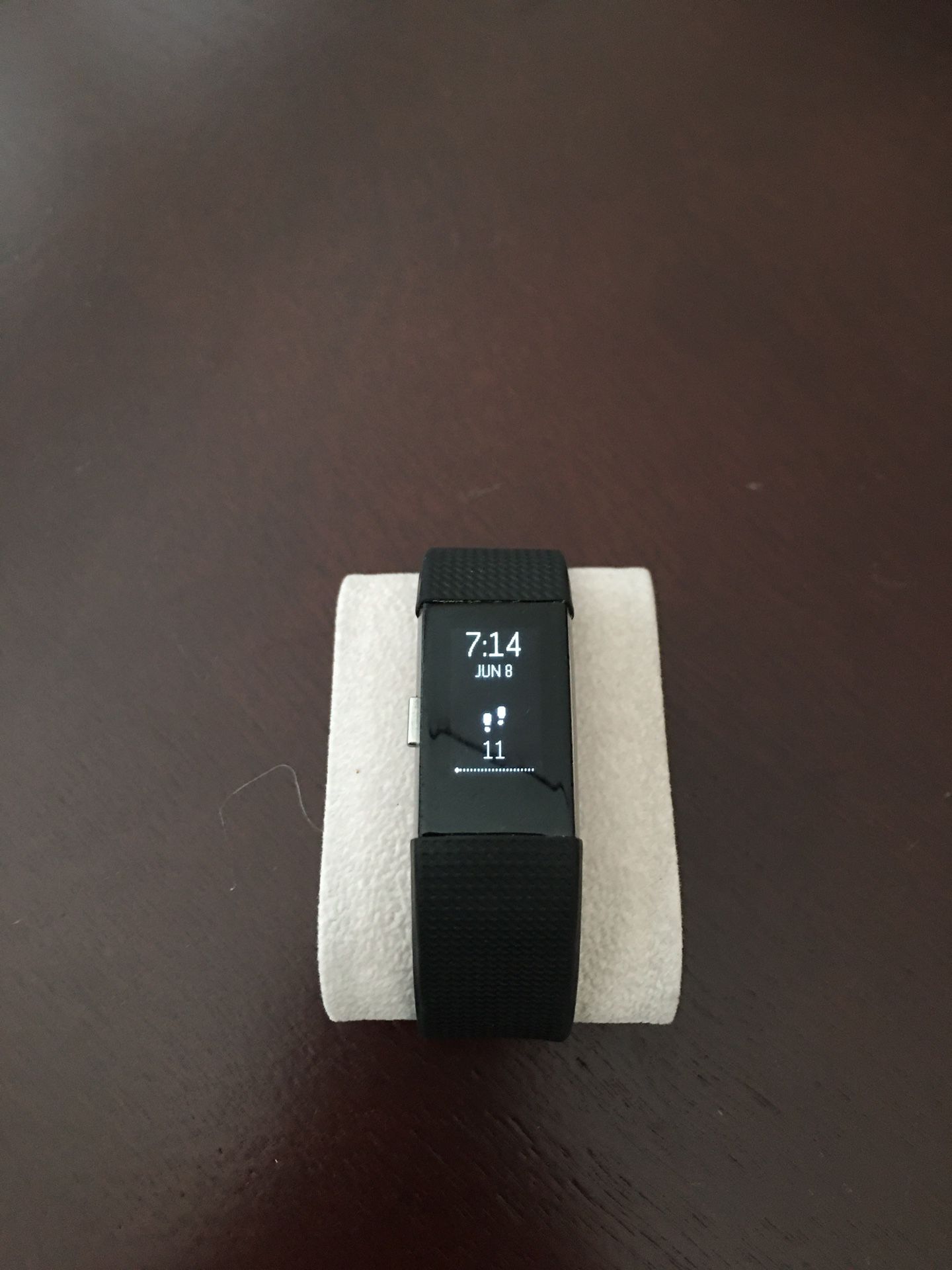 Fitbit Charge 2 with both original and custom bands