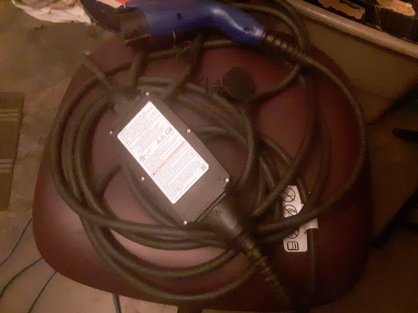 A Toyota Electric black /Blue Electric Car charger ?   A, Rav4 Part Price Is$ 73 Dollar's 😊