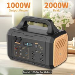 1000 Watt 2000 Watt Max Electric Generator NEW IN BOX