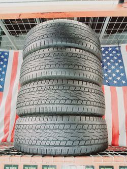 ✔️ Set of 4 Used Tires P275/60R20 CONTINENTAL CROSSCONTACT LX25 SPORT PLUS 275 60 20