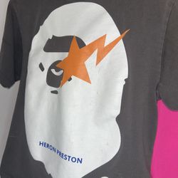 BAPE x Heron Preston Relaxed Fit Tee