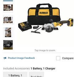 **Dewalt Mini Circular Saw** 180 Obo