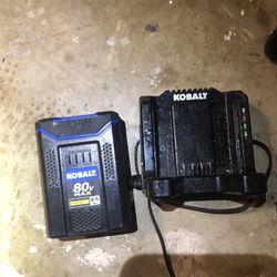 80v Kobalt Battery And Charger 