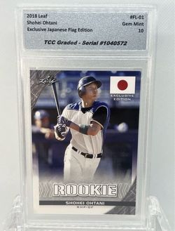 Shohei Ohtani Leaf Rookie card