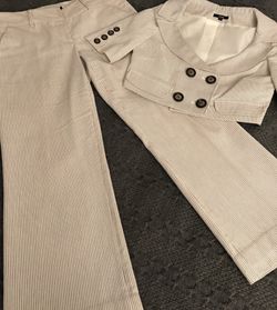 2 Piece Pants/Crop Jacket Outfit