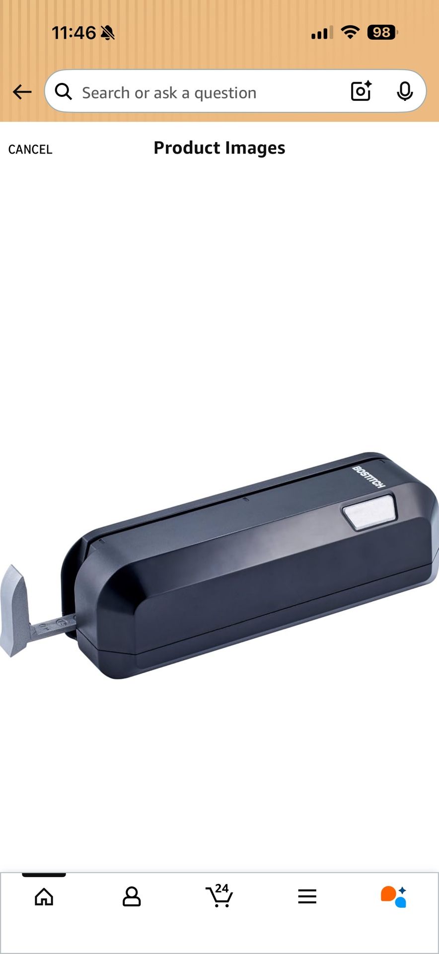 Bostitch Electric Stapler – Black