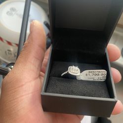 White Gold Wedding Ring Size 7