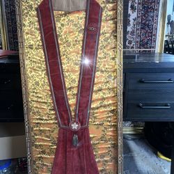 Framed Free Mason Ceremonial Sash (Frame Not Included With Shipping)