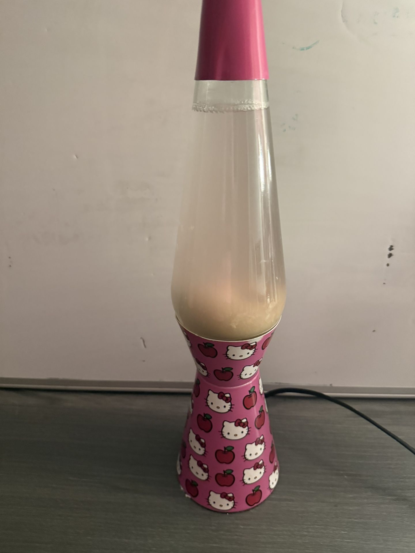 Pink Hello Kitty Lava Lamp
