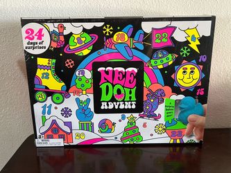 Brand New Sealed Authentic Nee Doh Advent Calender 2026 - 24 Days Of Surprises