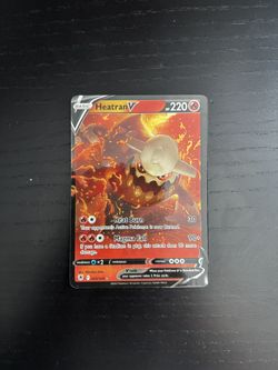 Pokemon Card Heatran V Full Art