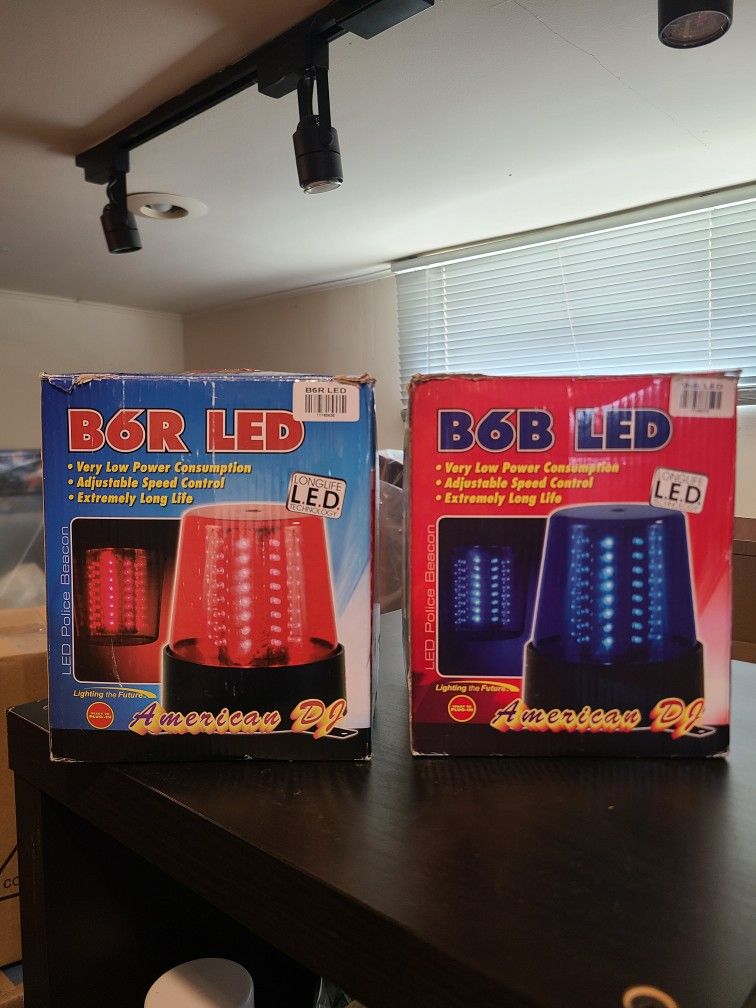 American DJ B6R & B6B Led Beacon Lights