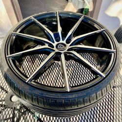 Wheels and tires 20”