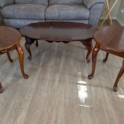 3-Piece Set - Coffee Table & End Tables