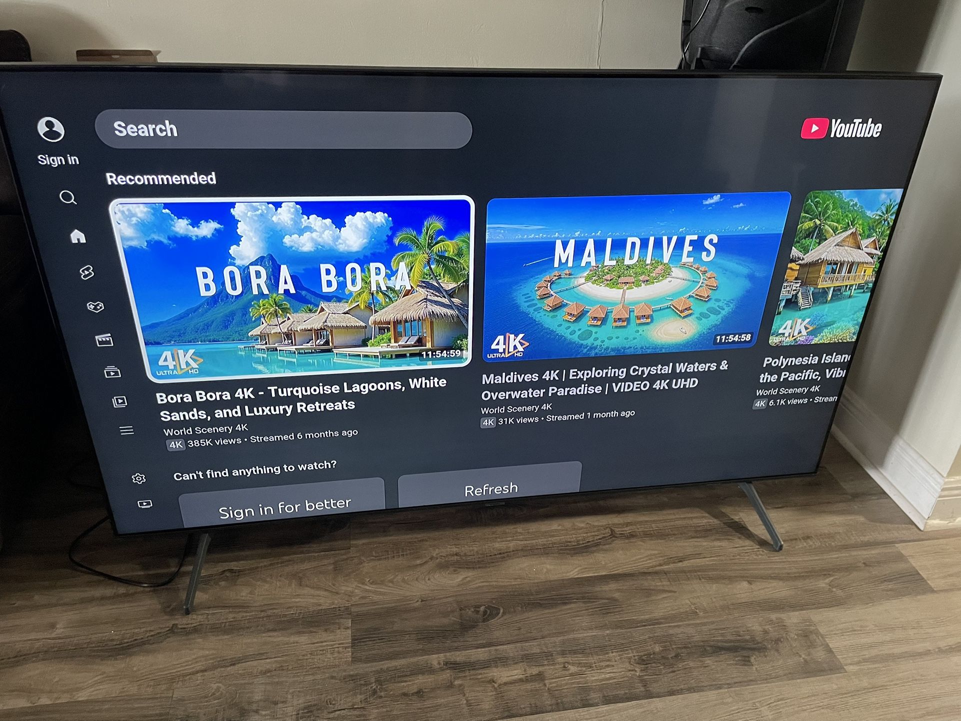 Samsung 70” Smart TV 4K UHD HDR With New Remote Control $260 Firm On Price