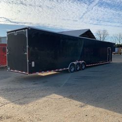 Gooseneck Car Trailer 53ft Custom