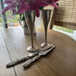 Lenox Sterling silver wedding set