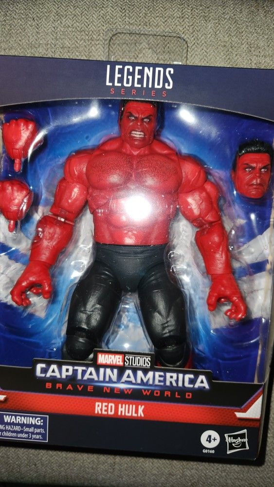 Marvel Legends Captain America Red Hulk