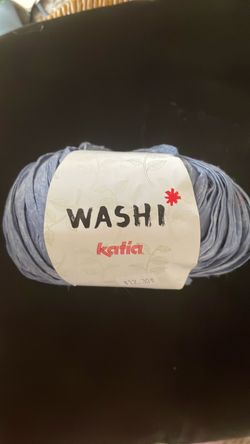 Katia Washi Yarn Ball Blue