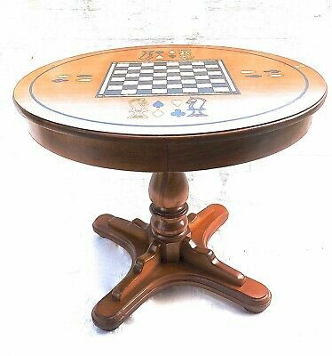 Rare vintage Basset furniture Rockingham Checkers & chess table in Rare new condition