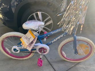 Huffy Girls' 20" Blue & Pink Sea Star Bike