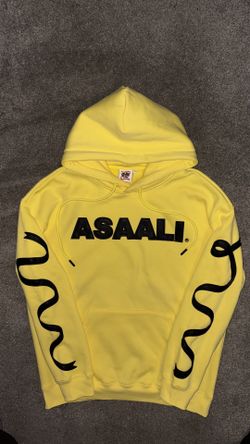 Asaali Ribbon Hoodie - Yellow