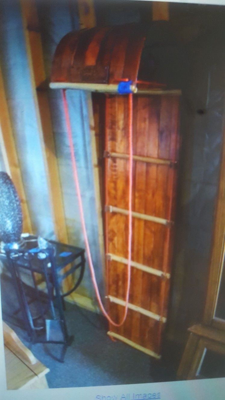 6' Hand Made Tobbogan- For Display Only
