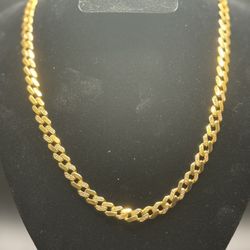 21k Gold Cuban Link 