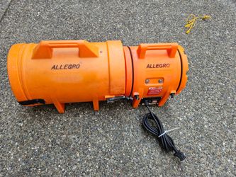 Allegro 9533 8" Axial Blower & Hose Duct Canister