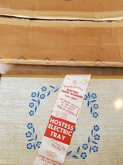 Vintage Electric Food Warming Pad