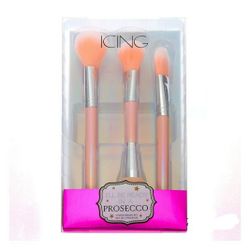ICING I'LL BE READY IN A PROSECCO 3 PIECE BRUSH SET