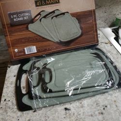 3 Piece Cutting Board Set 