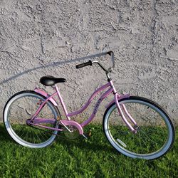 Women's Pink Kent 26 Beach Cruiser Bike Bicicleta 