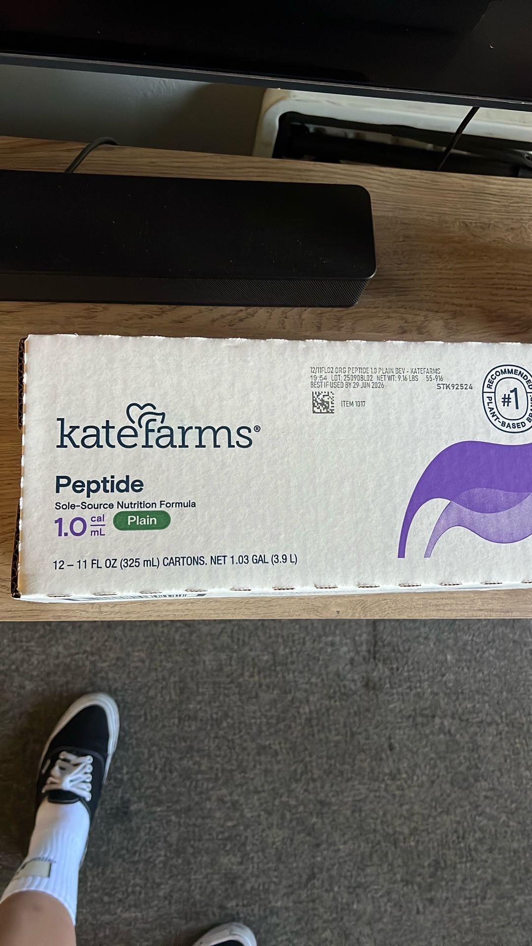 Kate Farms Peptide (Plain)