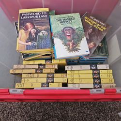 Nancy Drew And HARDY BOYS BOOKS