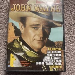 John Wayne 20 Movie Pack On 4 DVDs. New Sealed