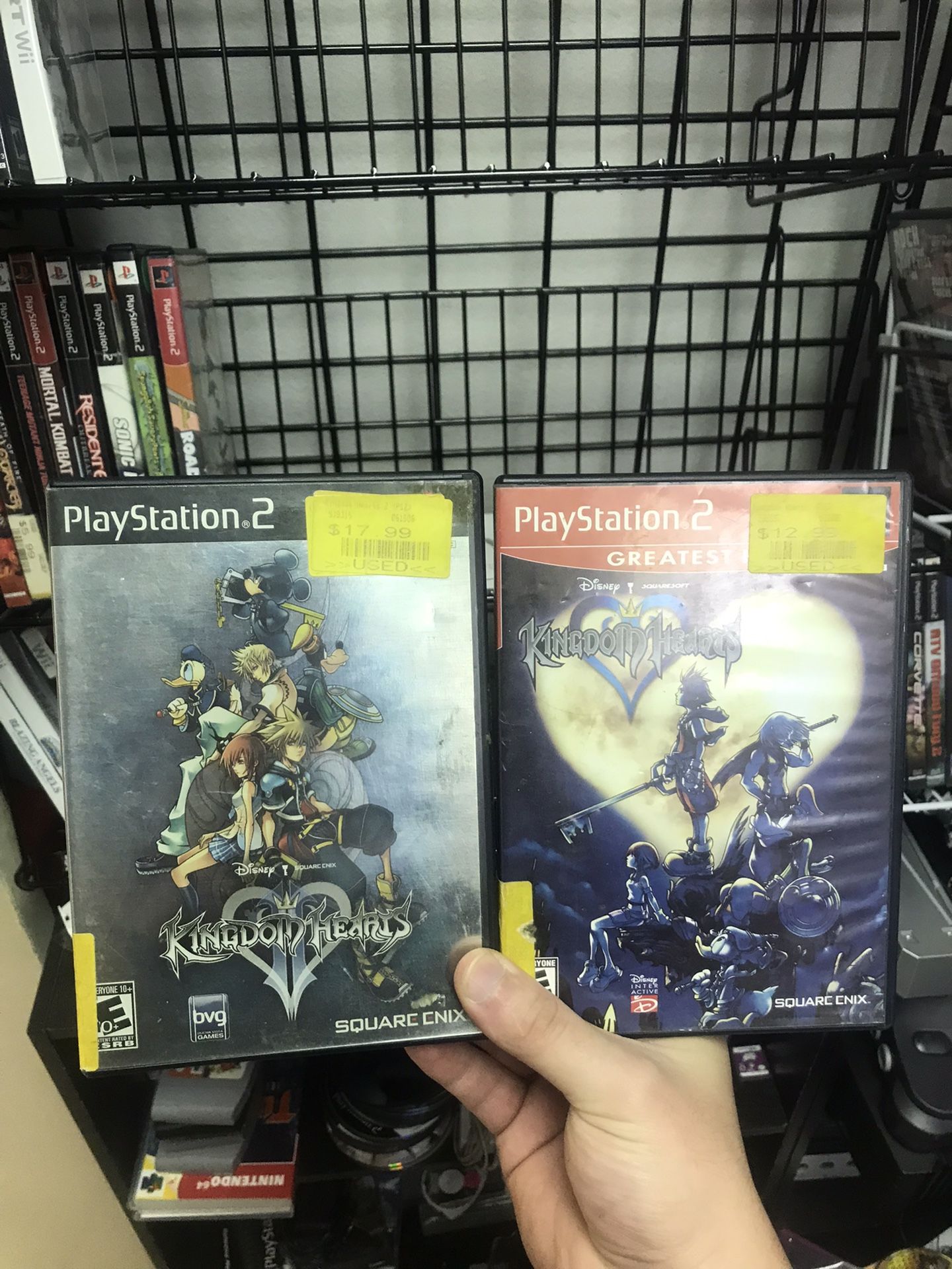 Kingdom Heart 1 & 2 Ps2