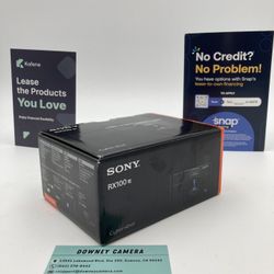 Sony Cyber Shot RX 100 VII