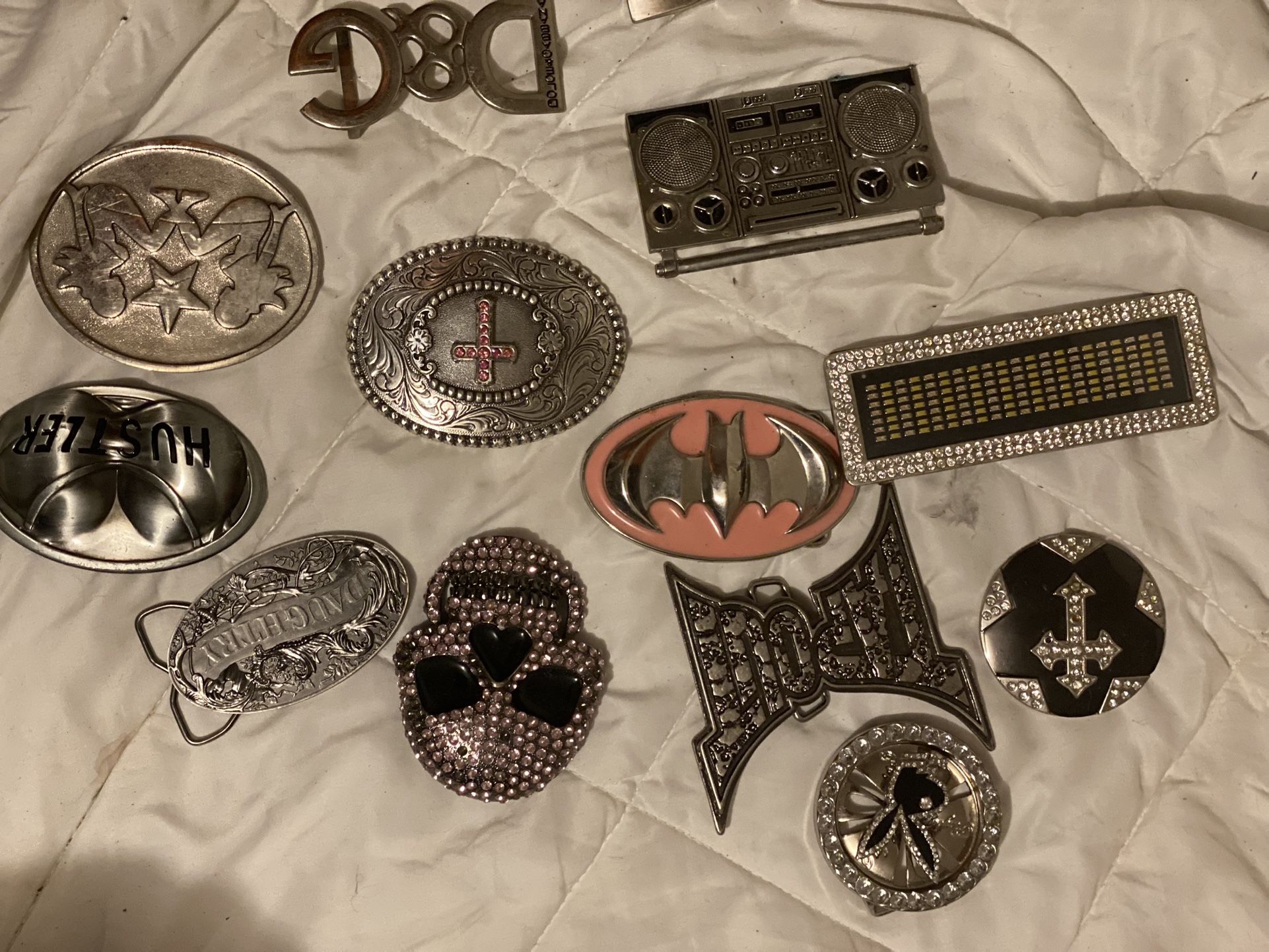 Vintage Belt Buckle Lot…11 Total. Price to sell. LOT ONLY