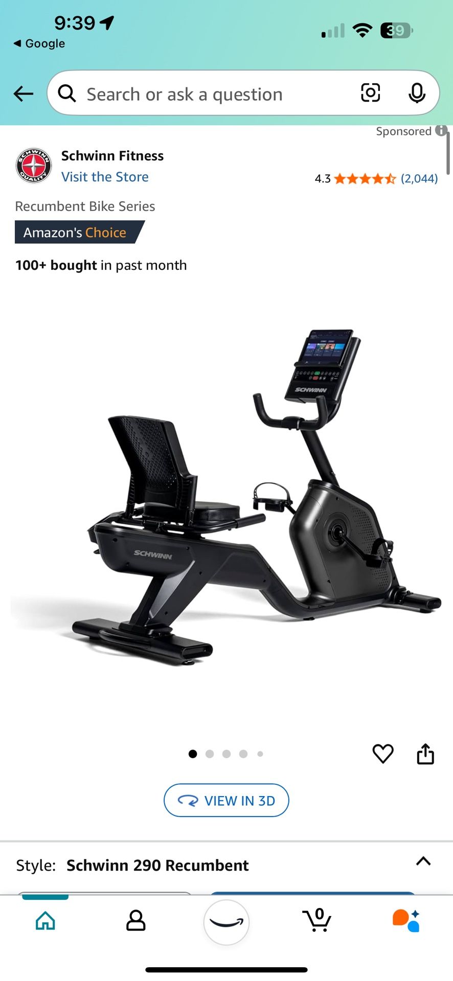 Brand New Excersice Bike