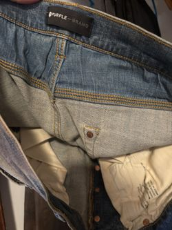 Purple Brand Red Splatter Indigo 