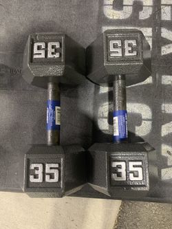 *Brand New* 35lb Dumbbells
