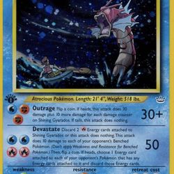shining gyarados first edition