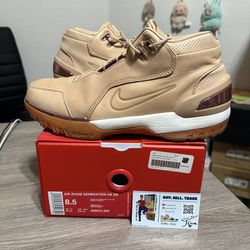 Size 8.5 - Nike Air Zoom Generation QS All Star - Vachetta Tan