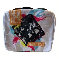New Kids on the Block Soft Lunch Bag 9x9x5 Retro Boy Band Fan Collectible NKOTB