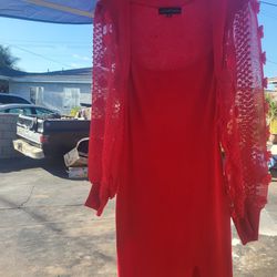 Red Dress Xl