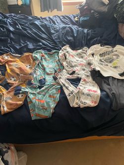 Boys size 8 pajamas lot