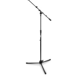On-Stage Heavy-Duty Euro Boom Mic Stand Black